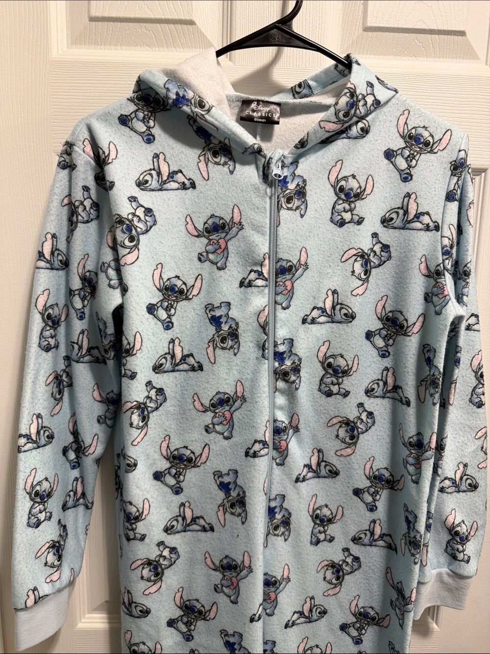 Disney Classics Stitch Hooded Kids Pajama Onesie